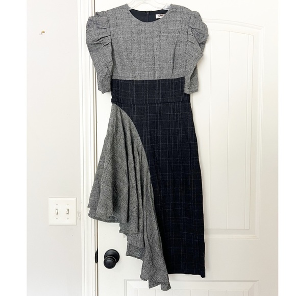 AMUR Uma Dress Grey/Charcoal - Picture 5 of 11